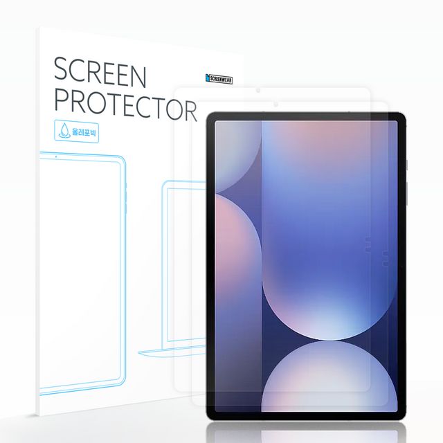 갤럭시 탭 S10 플러스 12인치 올레포빅 액정보호필름 2매 - 고투명 내구성