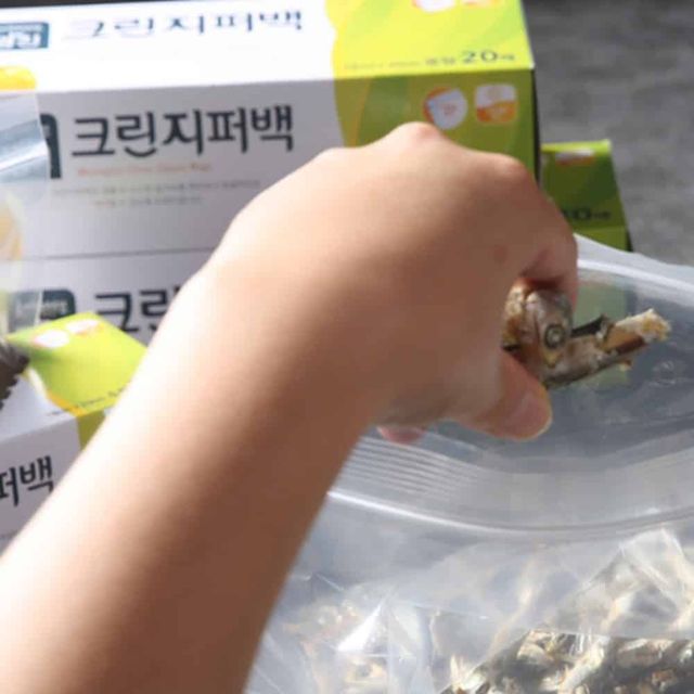 지퍼백 S 18x20cm 20매50개 야채지퍼백 지퍼백포장봉투 투명지퍼파우치