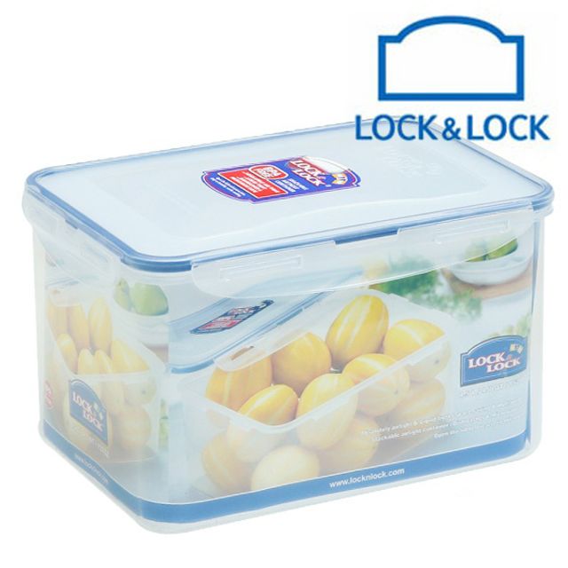 락앤락 직사각 밀폐용기 4.5L - 대용량 김치통 반찬통