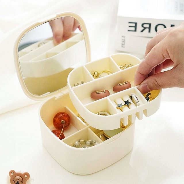 케이스 반지 악세사리 보관함 크림 보석함 악세사리보관함