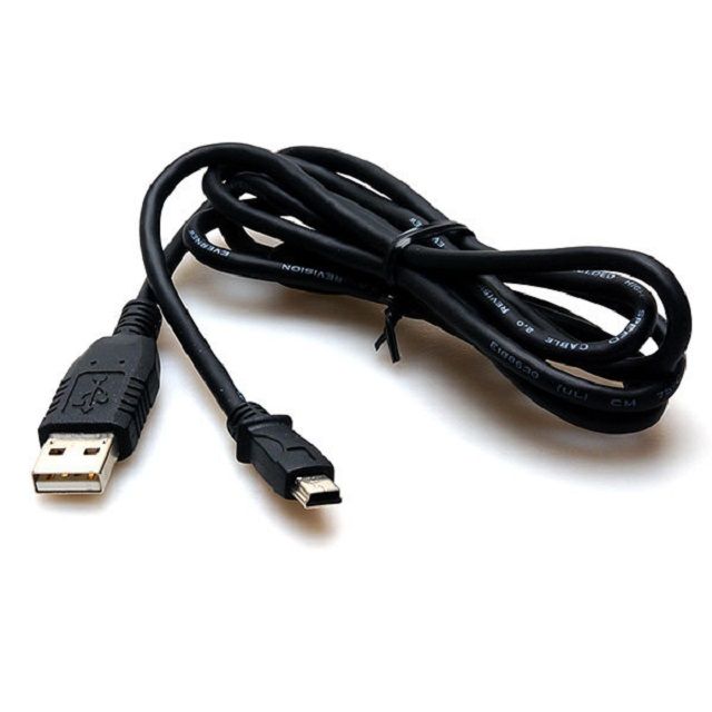 휴대폰 차량 충전미니5핀USB 데이터 전송 케이블
