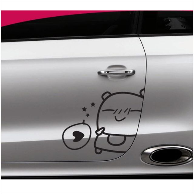 D24 빼꼼 포인트 데칼스티커 TKBG-06