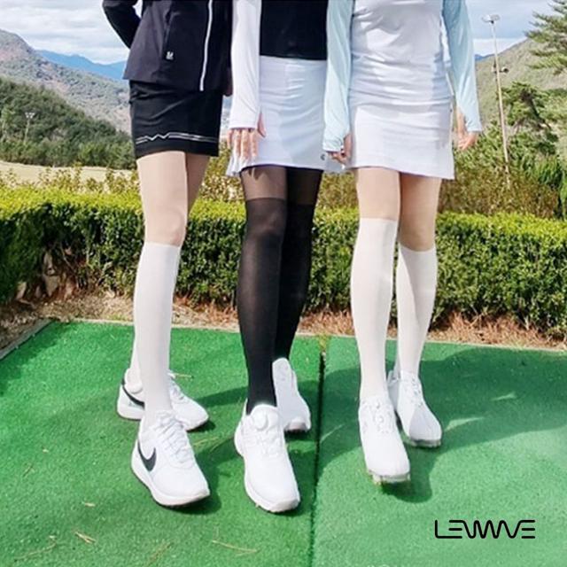LW 투톤 골프 스타킹 - 야외 스포츠 자외선 차단 팬티형