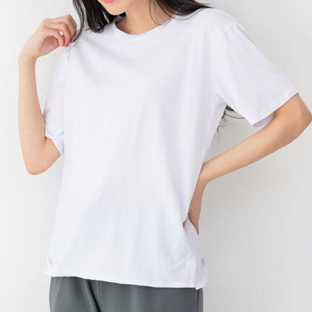 JJM-SS563 여자레이어드면티