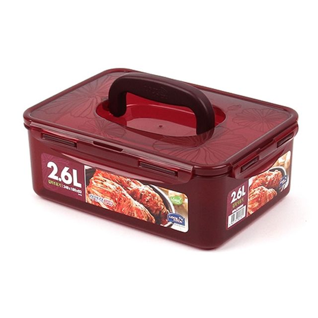 혜명몰 락앤락 뉴 핸디김치통 2.6L (김치1포기) HPL826WN 김치냉장고용기 포장용기 플라스틱용기 김치용기