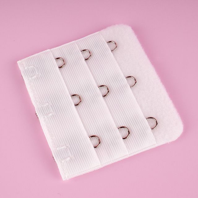 브라연장후크 3버튼 화이트 산모 속옷 늘리기 브래지어 가슴둘레 연결끈 임산부