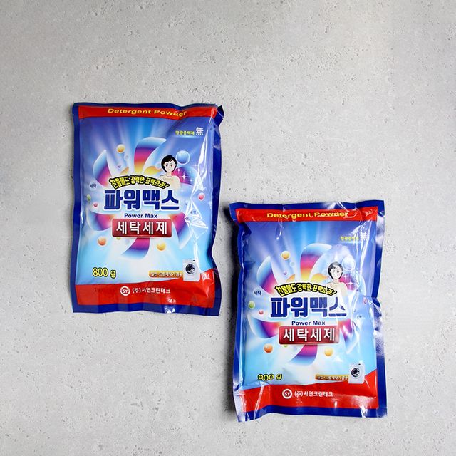 서연 파워맥스 가루 분말 세탁 세제 800g