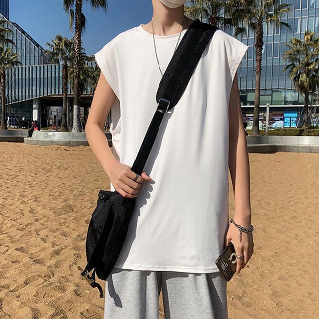 민소매 나시 남자티셔츠 속옷 민소매티셔츠 운동복