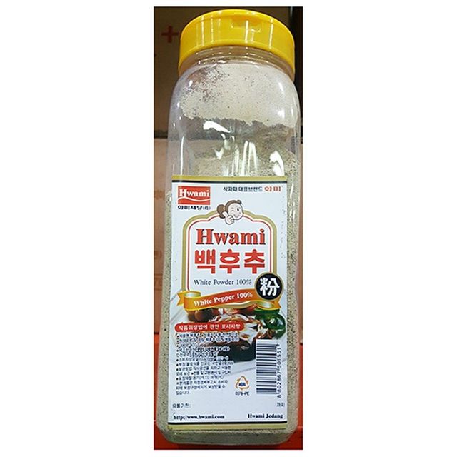 화미 백후추가루 (400g) 후춧가루 스테이크향신료