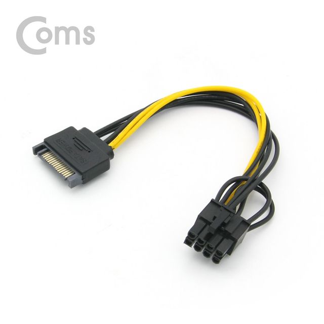 (COMS) SATA 전원케이블/SATA to VGA 8핀 변환