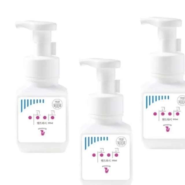 거품손세정제 300ml 3개 세트 베이비파우더 향