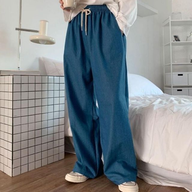 슬랙스 9부바지 신상 와이드바지 여성정장팬츠 면접