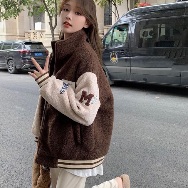 겨울 따뜻한 보글이 후리스 자켓 데일리 여자 점퍼