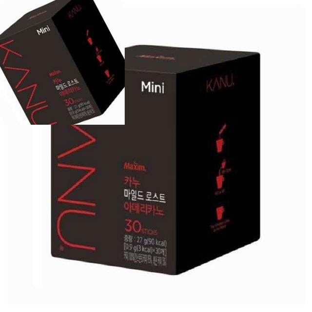 맥심 카누마일드미니 0.9gx30T 동서식품 탕비실커피 사무실커피 막대커피 홈카페