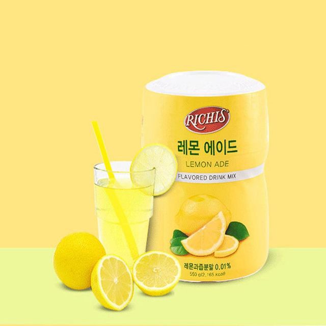 레모네이드만들기 카페파우더 레몬가루 550g 6EA
