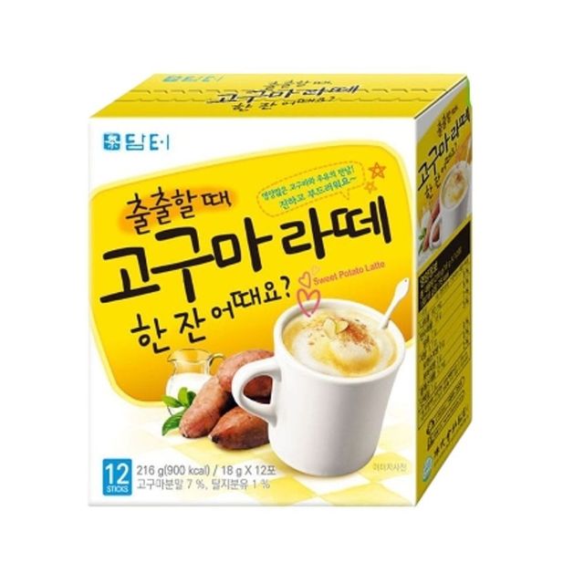 담터 고구마라떼 12스틱
