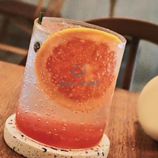 빈티지유리컵 커피잔 투명 내열 유리컵 250ml