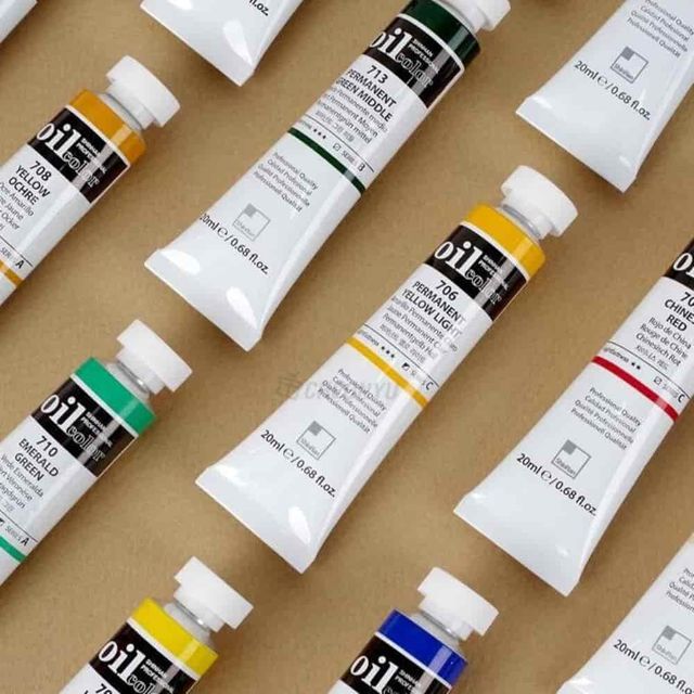 유화 물감 20ml 24개 튜브물감 전문가용물감 화방용품 유화도구