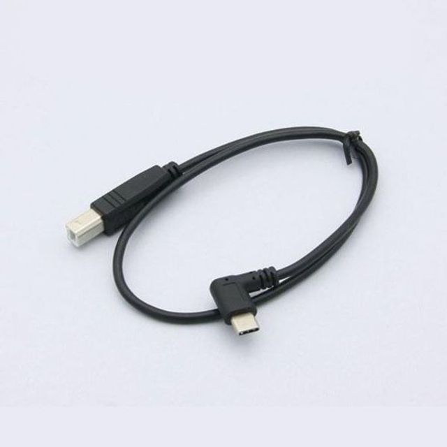 USB 3.1(TypeC) 변환 케이블 측면꺾임(꺽임)50cm