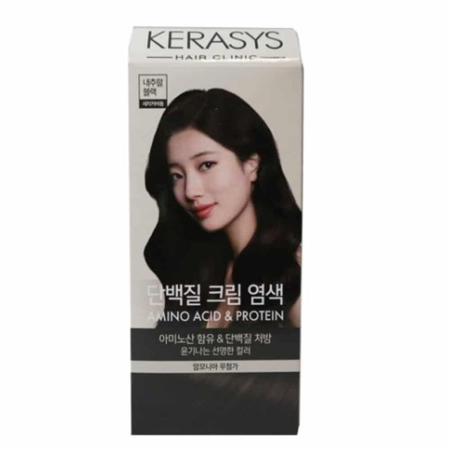 단백질 크림 염색 내추럴블랙 120g 머리부분염색 남성염색약