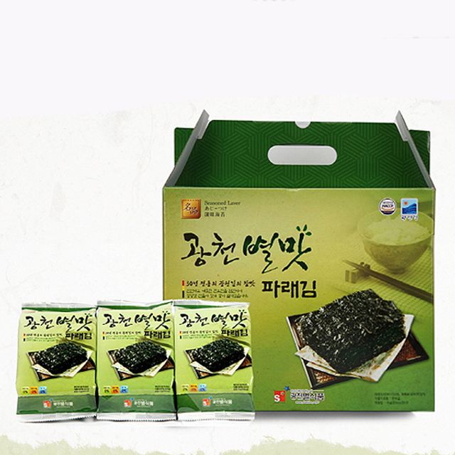 광천 별맛 파래김(식탁용김 15gx12봉)