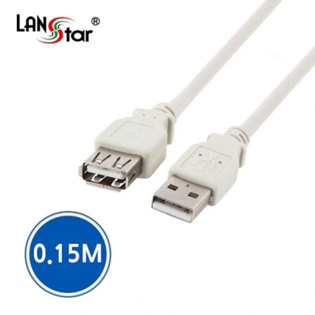 USB 2.0 연장 케이블 AM-AF 0.15M