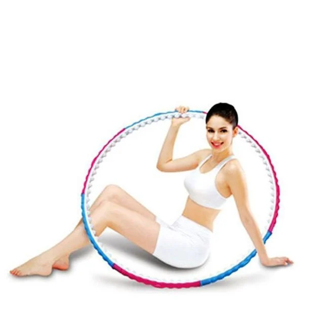 훌라후프 헬스 후프 허리 운동 기구 지압 후프 950g