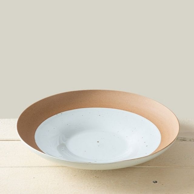 이천도자기 순수화 파스타접시 대형 27cm 그릇 식기 대접시 플레이트