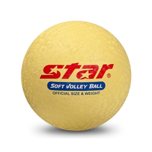 혜명몰 스타 소프트 발리볼 4호 CB814 옐로우 / 63mm~65mm - 개 (1개입) 특수체육교구 몰텐핸드볼공 포스퀘