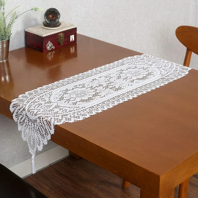 프렌치 레이스 테이블러너(114x33cm) 북유럽 식탁러너