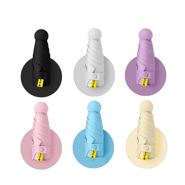 UV차단 가방 핸드백 암막 우산 양산 5단 접이식