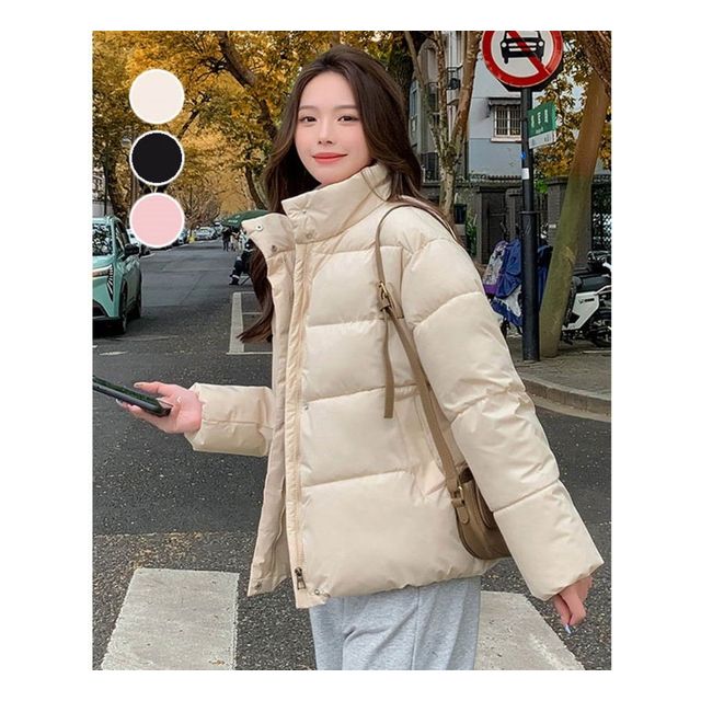 겨울 따뜻한 여성 무지 베이직 기본핏 예쁜 패딩 점퍼
