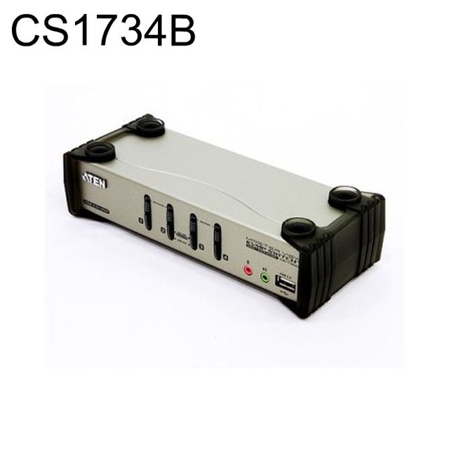 KVMP스위치 CS1734B (4 1 PS2 USB 오디오 케이블포함)