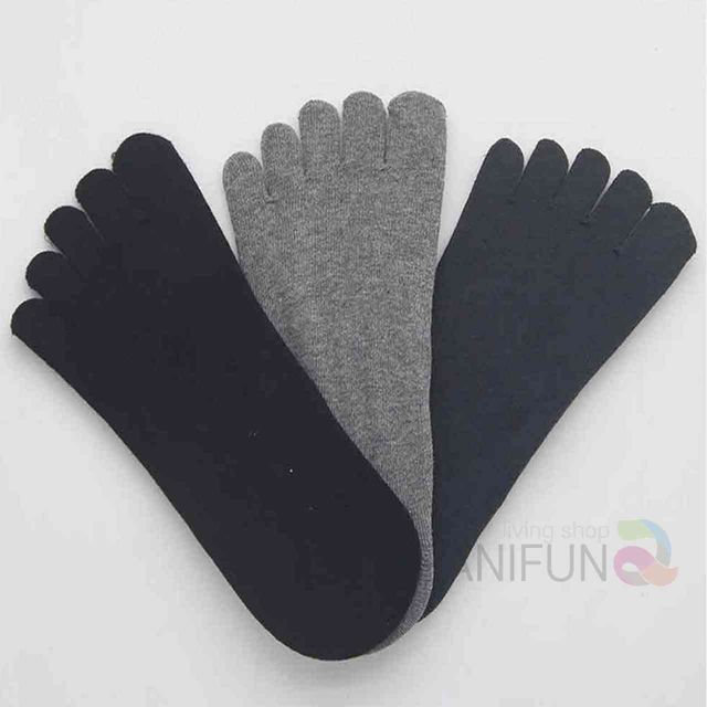 발가락 양말 남성 3가지색 3켤레 요가양말 남자덧신양말 발가락양말남성 남자발목양말 스포츠페이크삭스