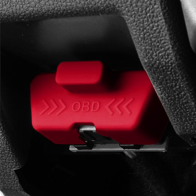 OBD 커넥터 실리콘 보호 게이지 자동차 튜닝용
