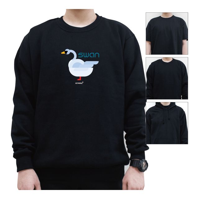 키밍 swan 맞춤티 학교반티 돌촬영 티셔츠