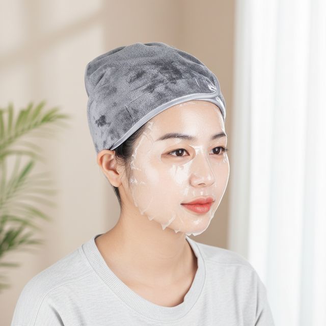 피부 수분 밀착 비닐 마스크 시트 팩 100매 고밀도 슬림 타입