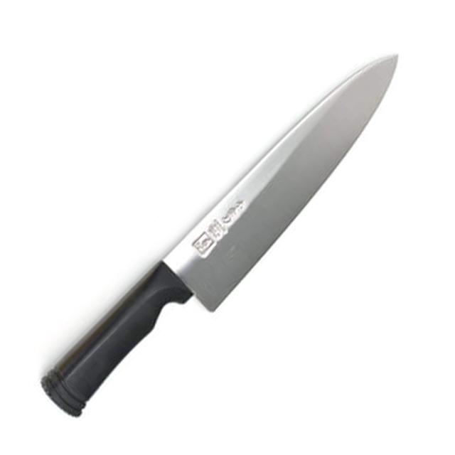 일본산 스테인리스 식도 주방칼 35.5cm 검정 핸들