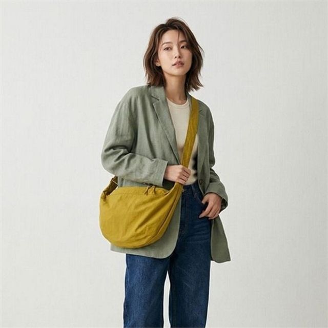 휘뚜루마뚜루 여성 숄더백 데일리 여성 만두 대용량 가벼운 캔버스 가방