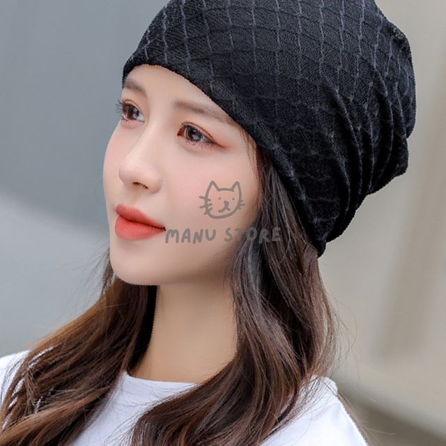 등산용품 스포츠두건 멀티스카프 비니 2p세트 블랙