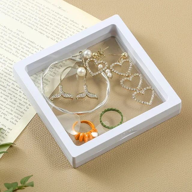 PE 투명필름 액세서리 케이스 5p세트(11cm) (화이트)