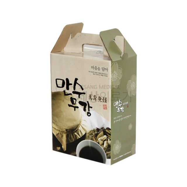만수무강 대 한약박스 50장 한의원 대형 포장용 택배 상자