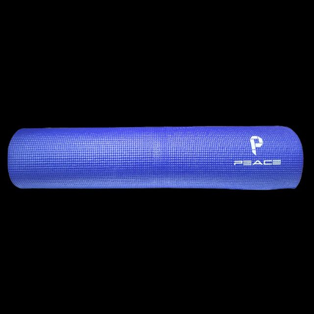 요가매트 6mm 블루 피스 PVC
