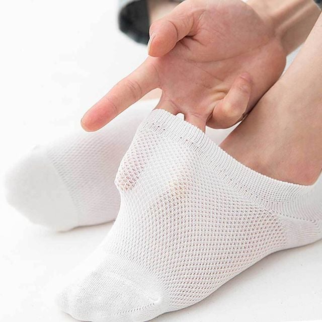 화이트 남자 덧신 양말덧신 페이크삭스