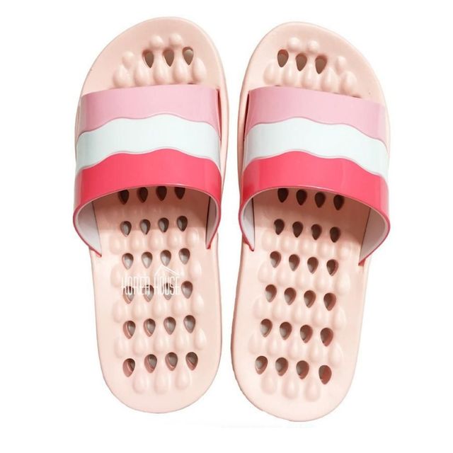 욕실화 욕실 화장실 슬리퍼 물결 핑크 욕실실내화 베란다슬리퍼 베란다실내화