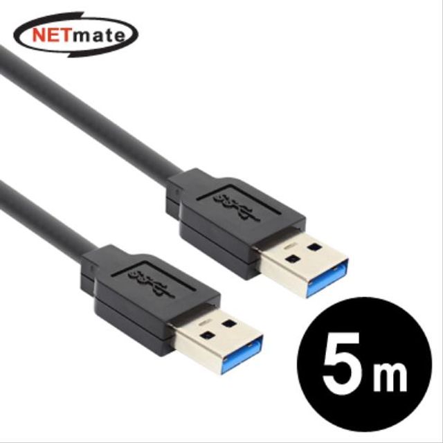 NETmate USB3.0 AM AM 케이블 5m