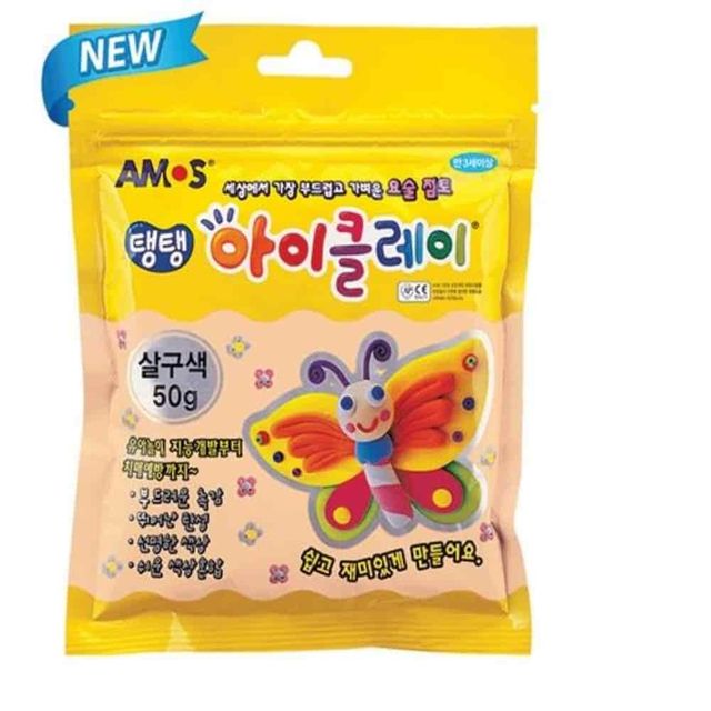 클레이 50g 살구 클레이만들기 클레이재료 클래이 클레이도구