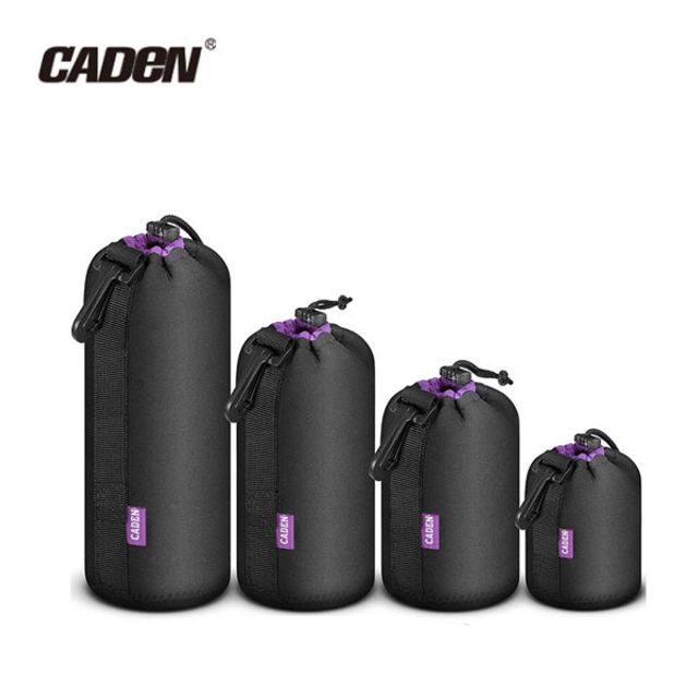 Caden 카덴 페브릭 네오프렌 카메라 렌즈케이스 중형
