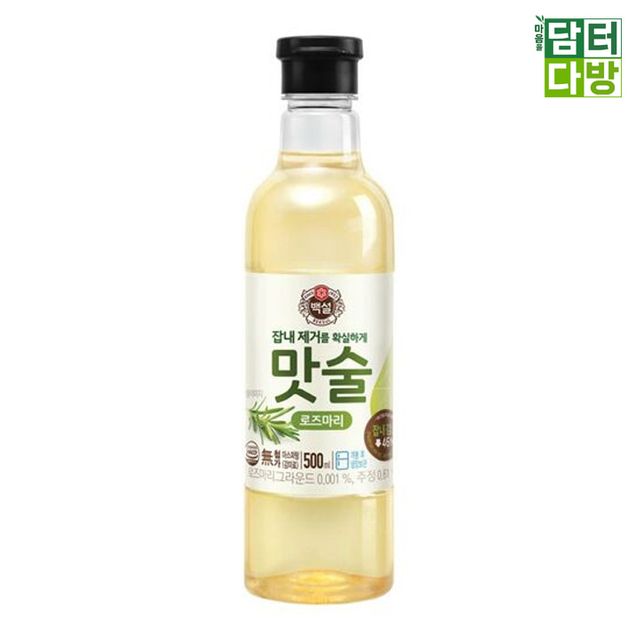 백설 맛술 로즈마리 500ml X 5개