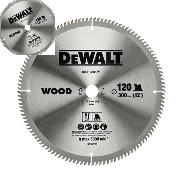 디월트 씬커프 목공용 원형톱날 300mm 나무절단 목재재단 홀커터 컷쇼날